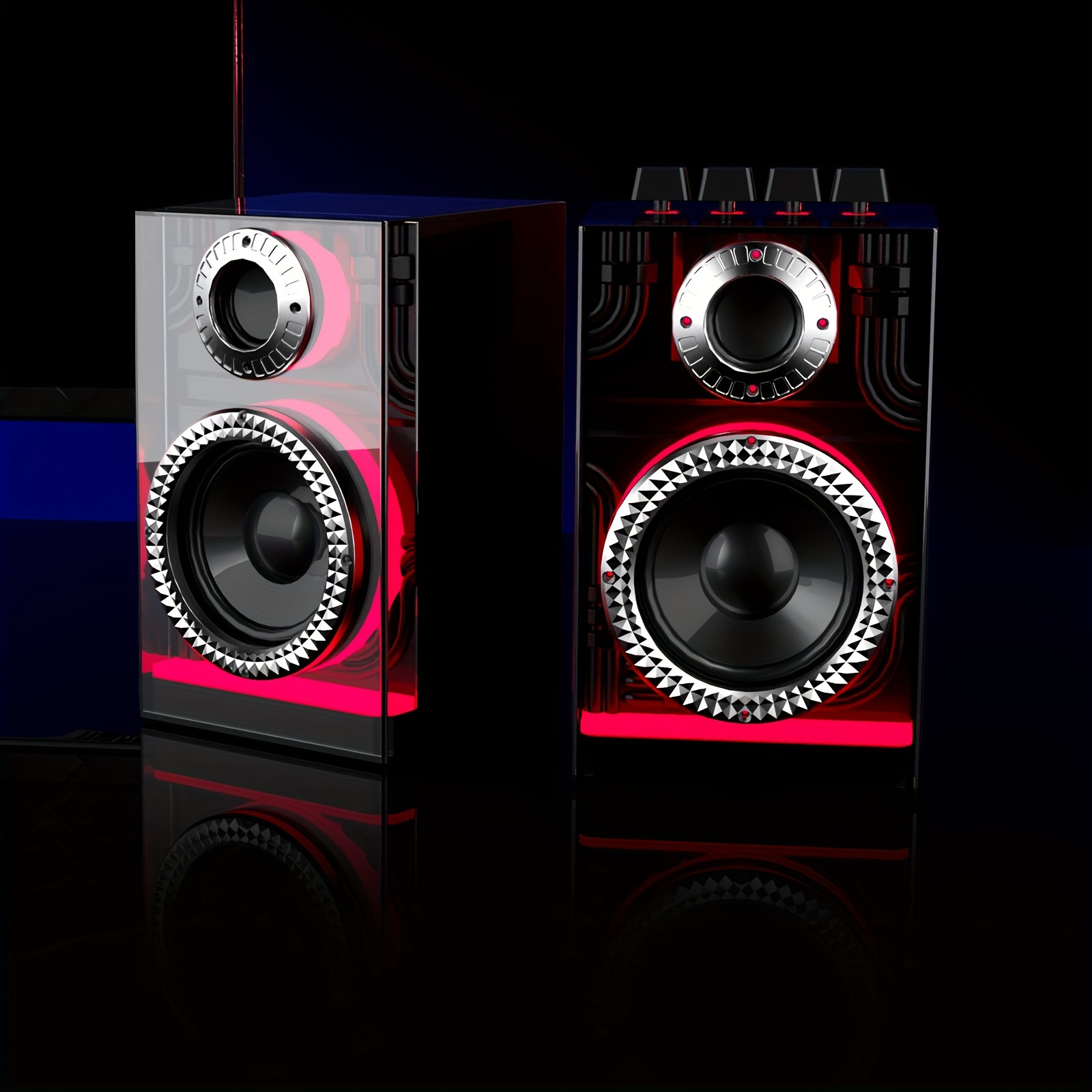 s3 speaker cool rgb lighting       powerful bass large capacity battery supports wired tf card aux and wireless   details 7