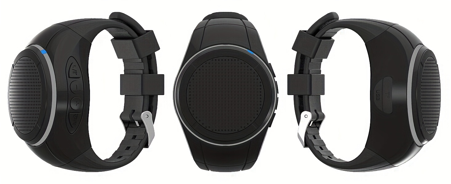   wearable portable wireless speaker watch x10 clip on speaker little speaker mini speaker water resistant portable speaker mp3 player built in mic for hands free clear call speakerphone and music tws details 9