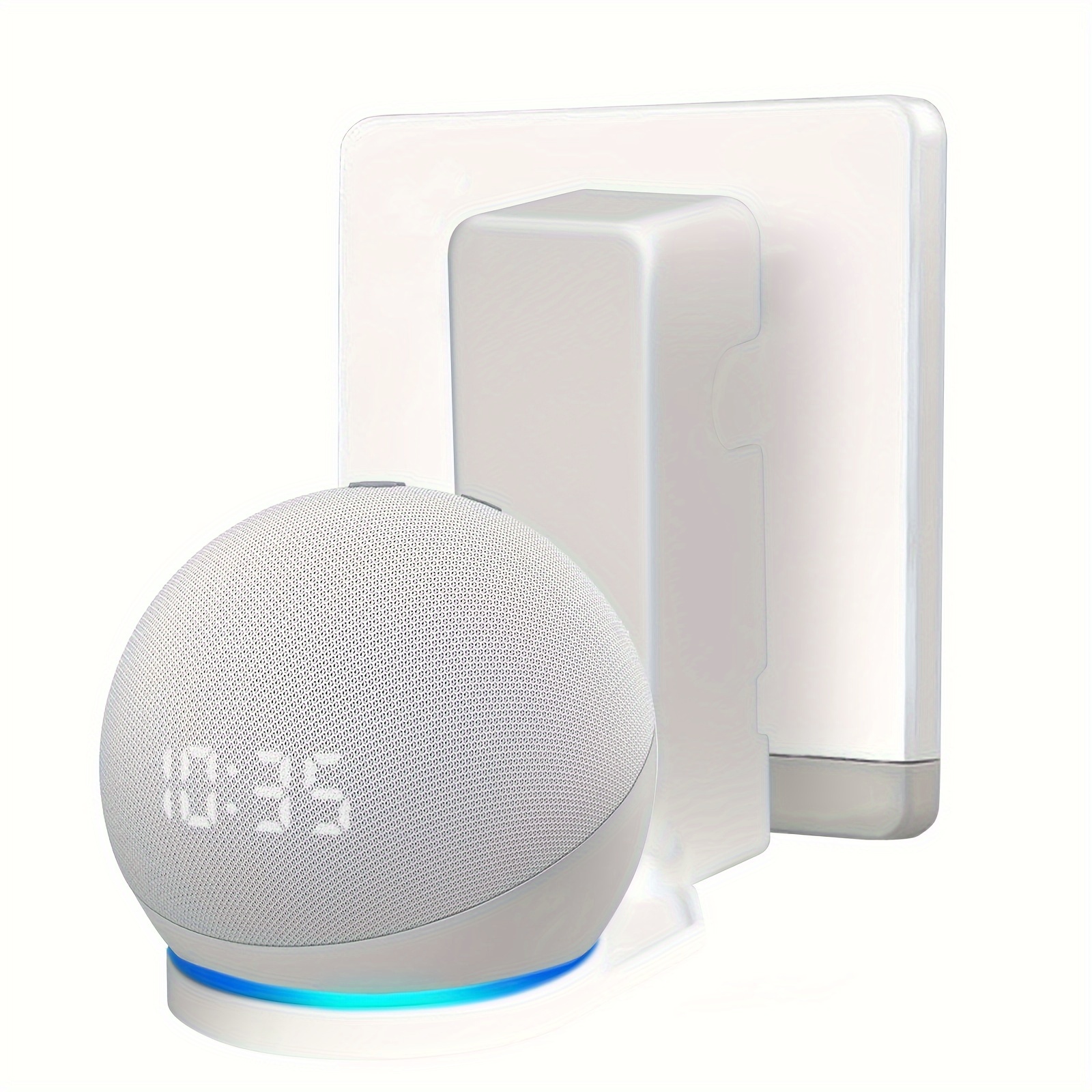 outlet wall mount     dot 4 5 accessories with cable management   saving   dot 4 5th gen stand hanger wall holder white   not     dot 4 5 gen device and   adapter details 4