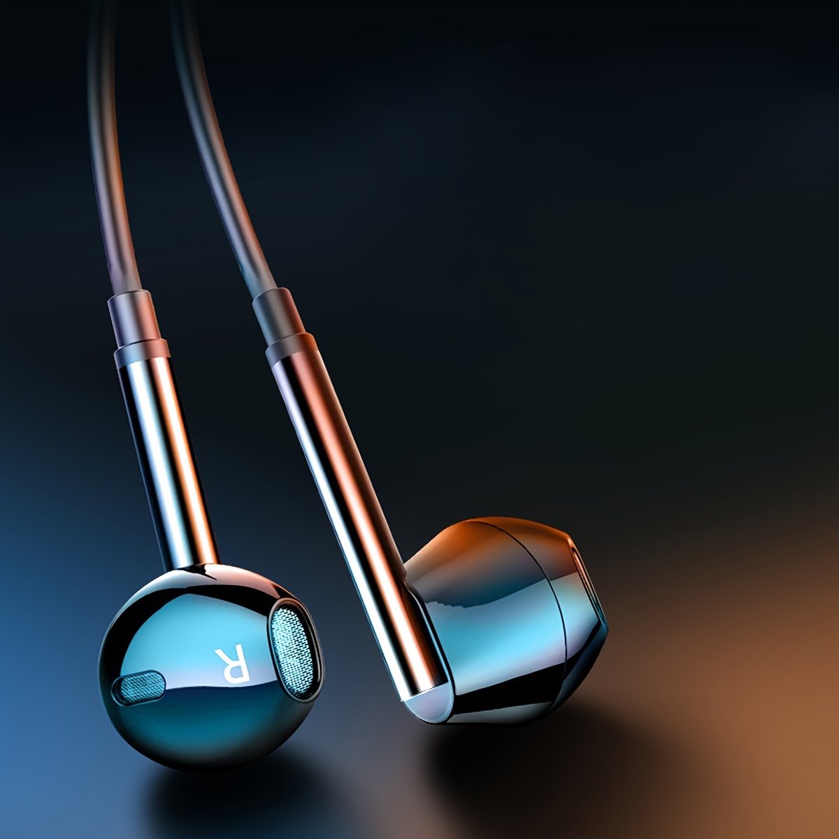 3 5mm wired headphones noise isolating earphones in ear earphones with microphone details 4