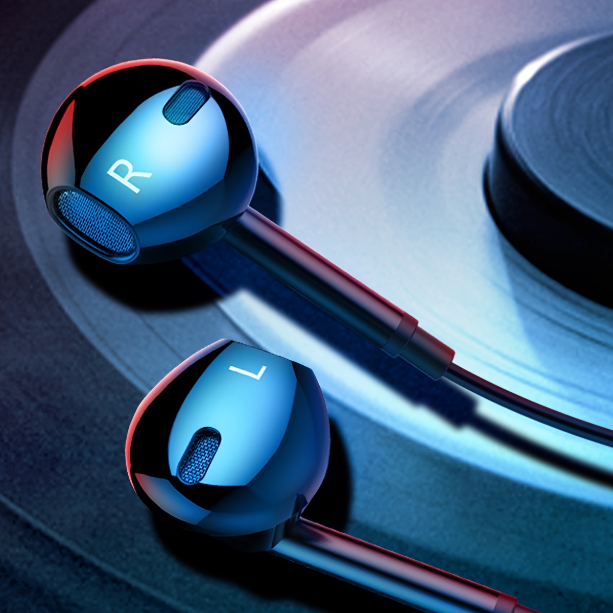 3 5mm wired headphones noise isolating earphones in ear earphones with microphone details 6