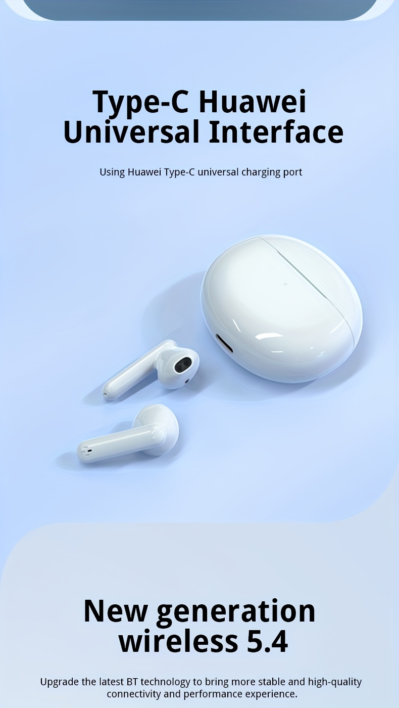 tws in ear wireless 5 2 headphones sports headset stereo mobile   stereo music and microphone touch low latency gaming earphones earbuds with charging case   for android ios system white details 8