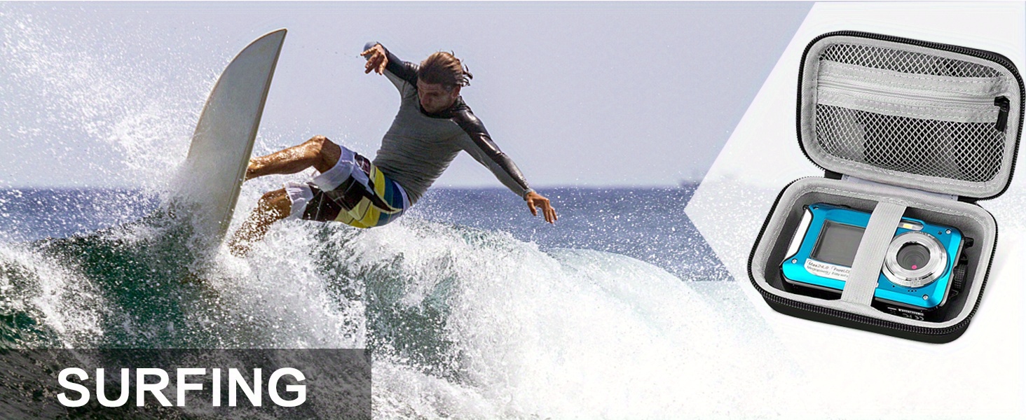 digital camera case compatible with for 21 pixels 2 rechargeable hd for 180 190 for dscw800 dscw830 digital camera with sd card and cable details 3