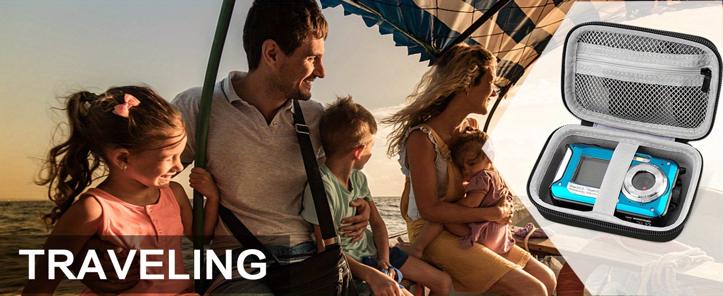 digital camera case compatible with for 21 pixels 2 rechargeable hd for 180 190 for dscw800 dscw830 digital camera with sd card and cable details 4